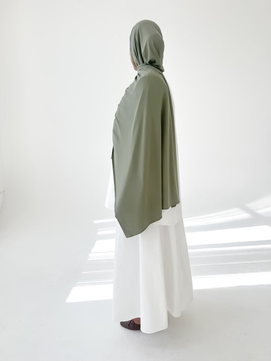 Breathable Jersey Hijab - Sage